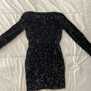 sparkly fashion nova party dress